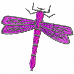 Dragon Flies Embroidery Design 10